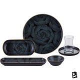 Neva N3163 Bitter Gülriz 26 Prç Kahvaltı Takımı