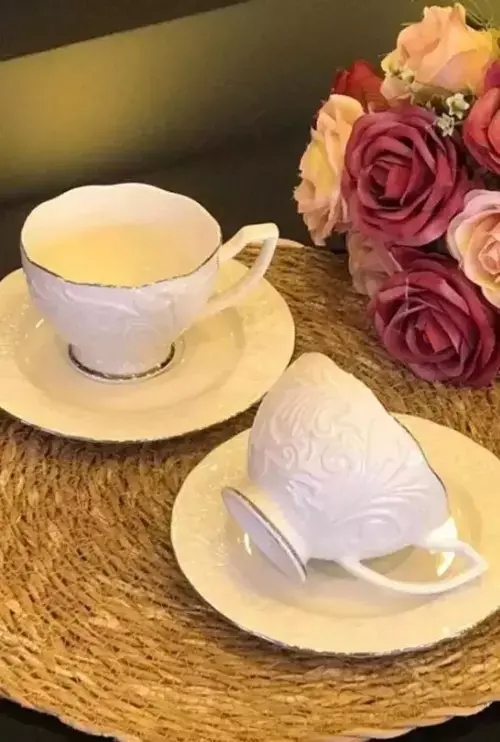 İPEK ROSEN-100 PLATİN KAHVE FİNCAN TK