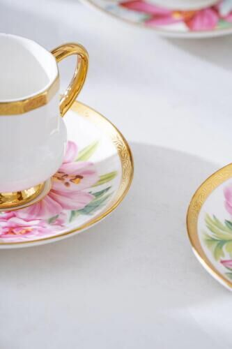 ACAR KALMIA 6 LI KAHVE FİN TAKIMI