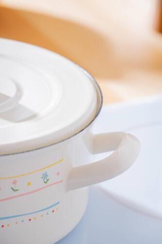 ACAR MADE WHITE TIRTIKLI TENCERE 20CM