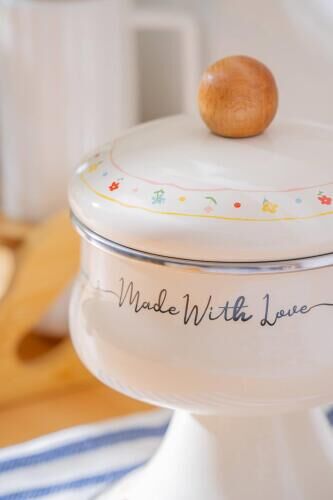 ACAR MADE WHITE EMAYE ŞEKERLİK AYAKLI