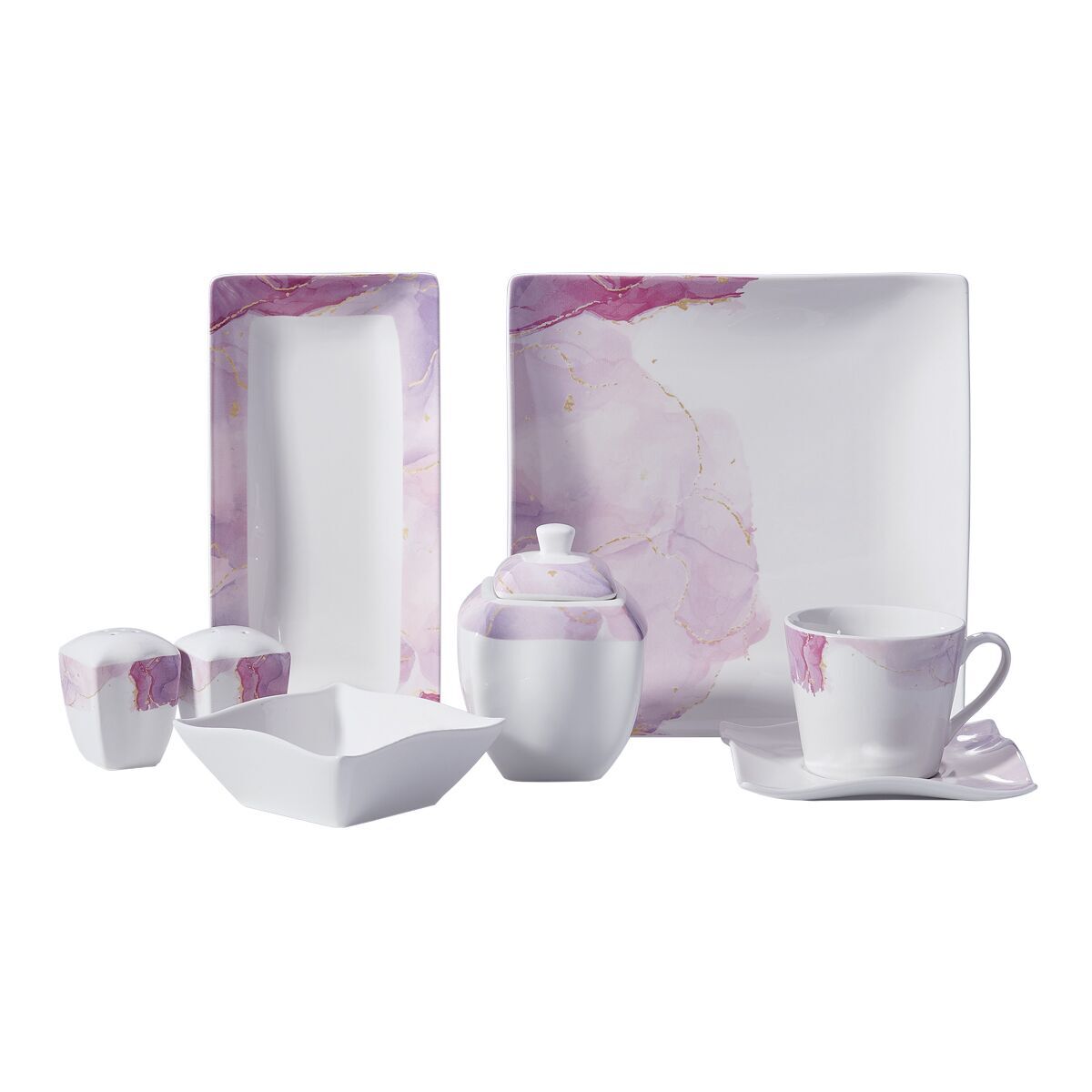 KORKMAZ LINK COLL.28 P KAHVALTI TAKIMI(KARE)