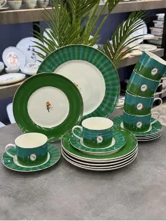 ACAR LUMIERE PORSELEN 6 KİŞİLİK 19 PRÇ PASTA TK