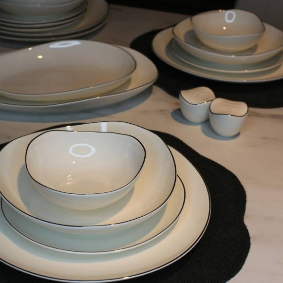 Neva N3524 Platin İkon 28 Parça 6 Kişilik Yemek Takımı