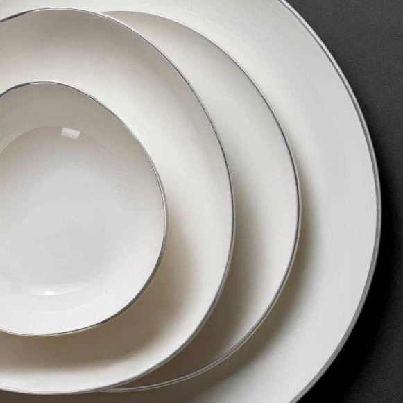 Neva N3524 Platin İkon 28 Parça 6 Kişilik Yemek Takımı