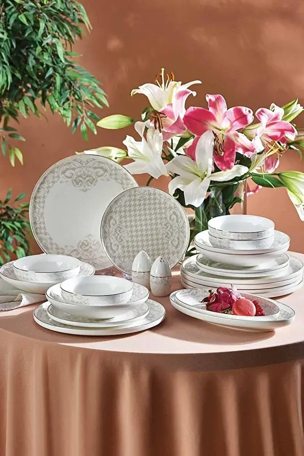 Neva N3540 Berry Elegans 28 Parça 6 Kişilik Yemek