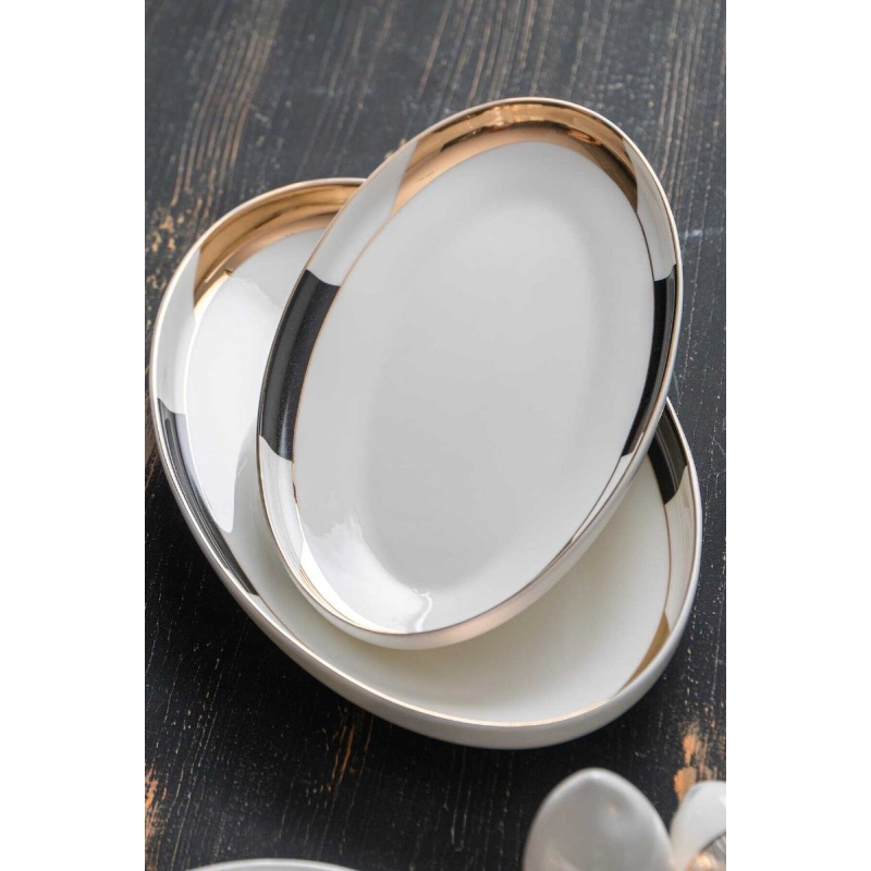 ACAR VİOLA 12 KİŞİLİK 57 PARÇA PORSELEN YEMEK TAKIMI