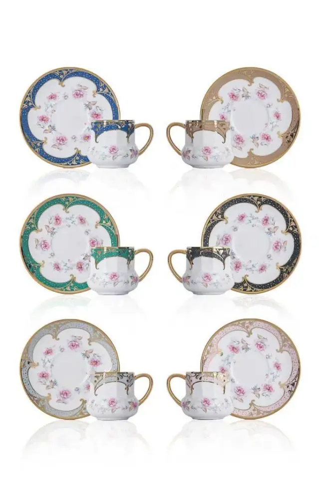 ACAR MİRA 6 LI KAHVE FİN TAKIMI