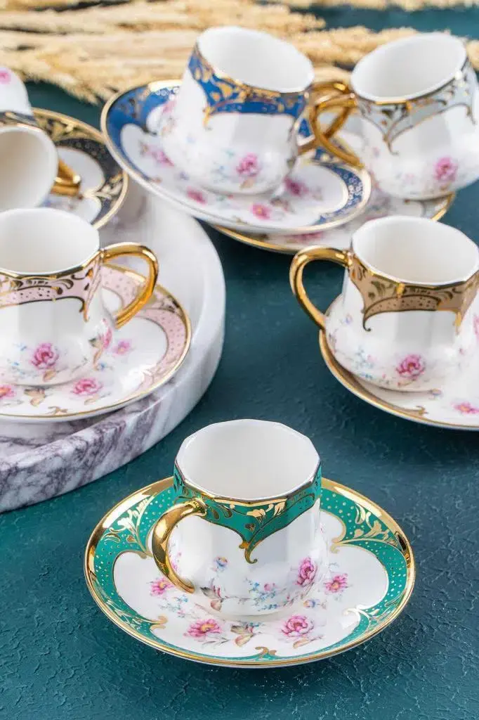 ACAR MİRA 6 LI KAHVE FİN TAKIMI