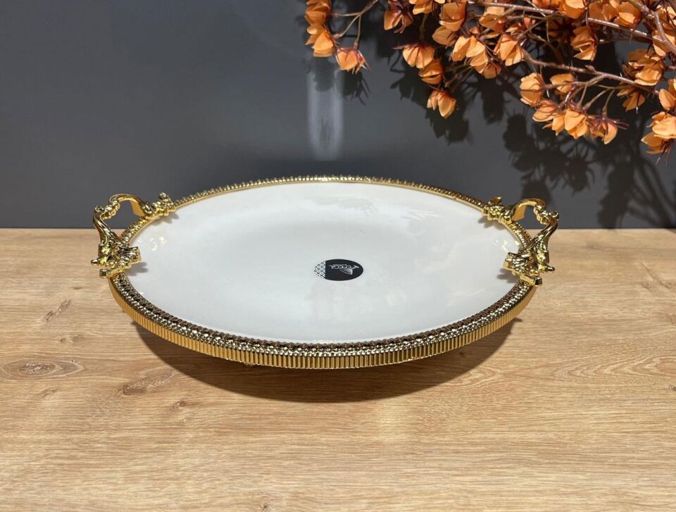 Efegil Frame Gold Kulplu Por. 25cm Sunumluk