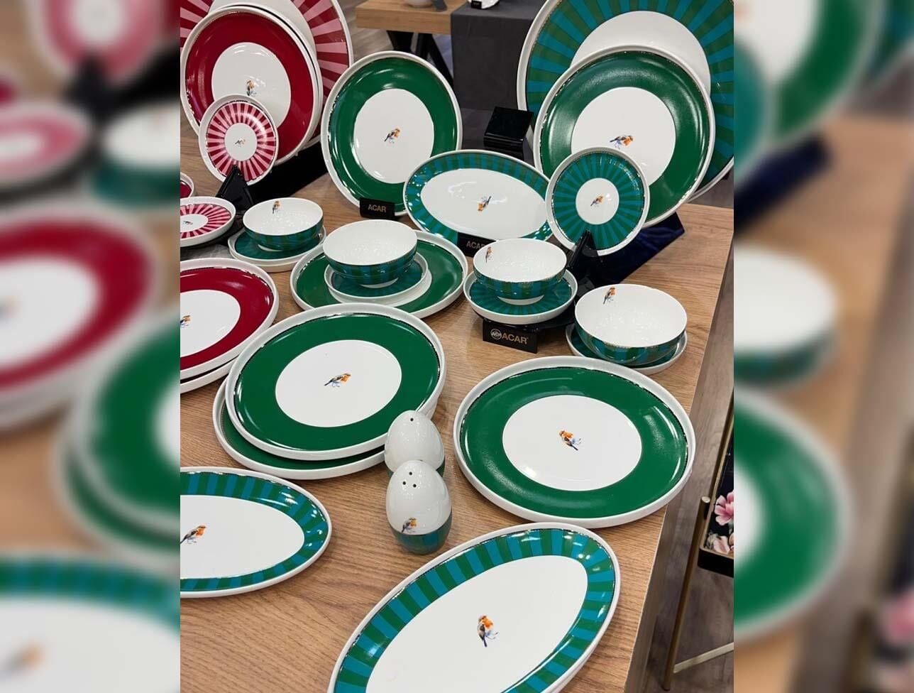 ACAR Lumeire Porselen 23 Parça Kahvaltı Takımı