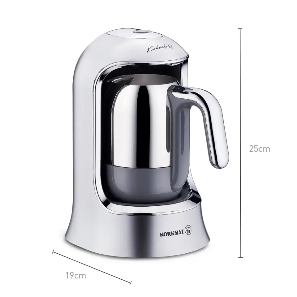 Korkmaz Kahvekolik Otomatik Kahve Makinesi Inox A860-13