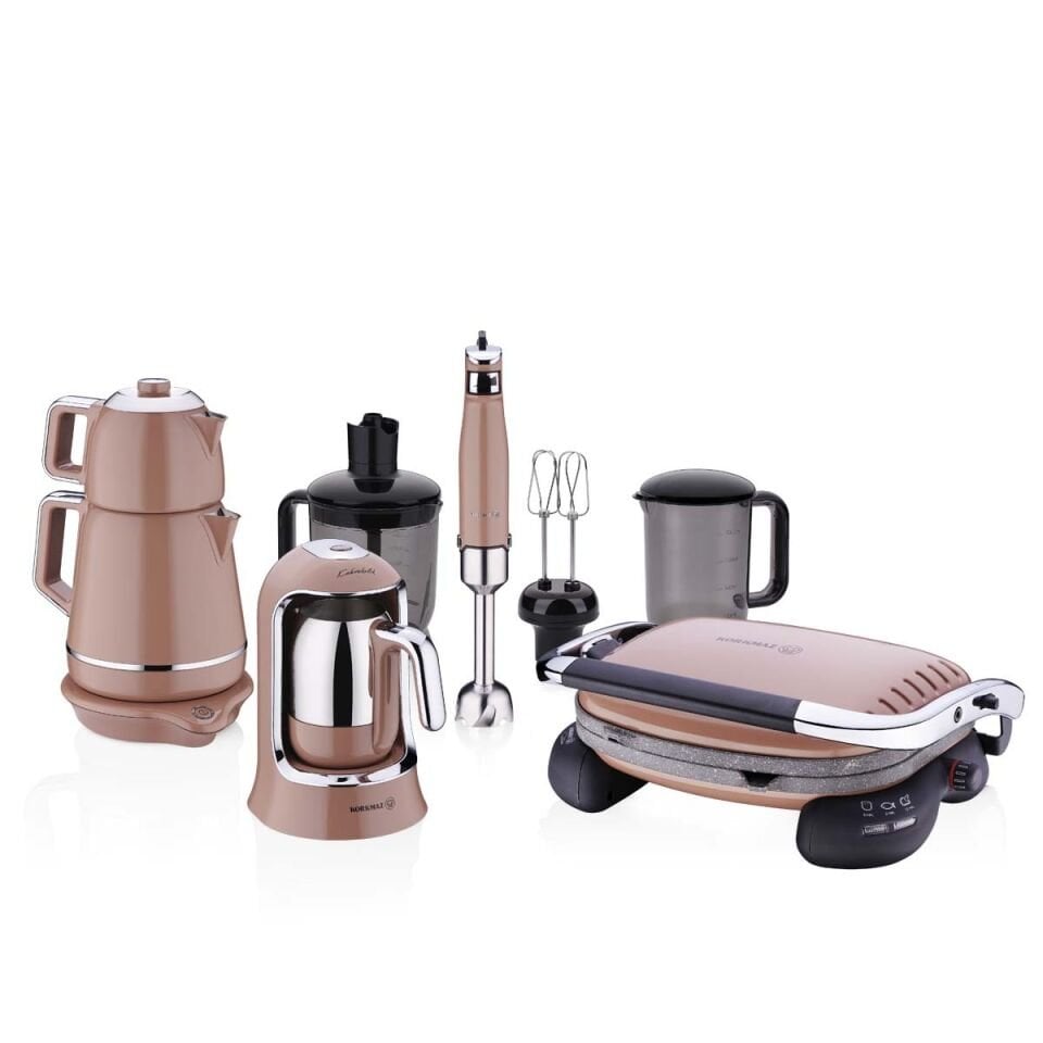 Korkmaz Mocha 15 Parça Elektro Set A1850