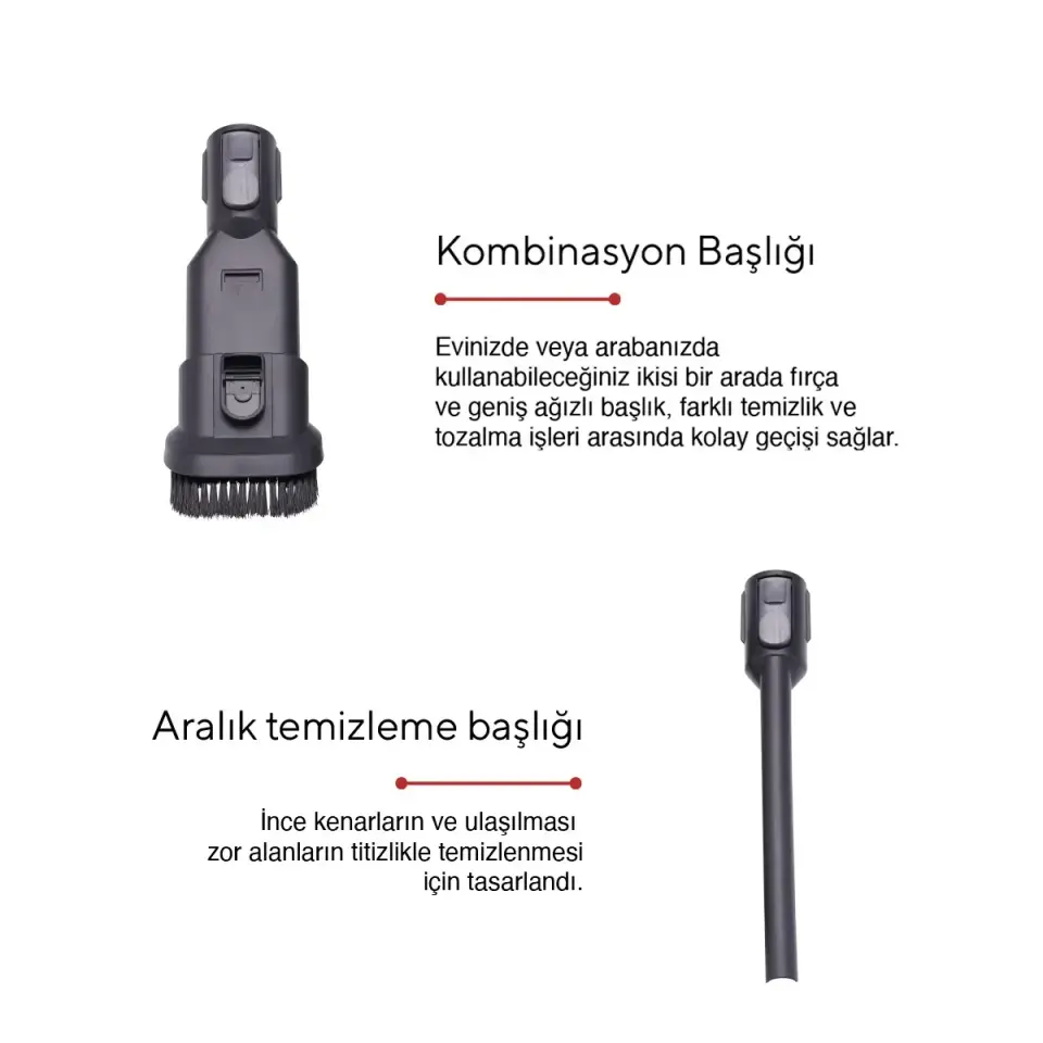 Korkmaz Stormia Şarjlı Dikey Süpürge A921