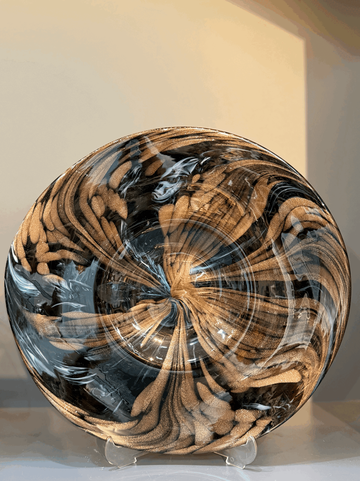 VİTALE CAM SAMANYOLU TABAK