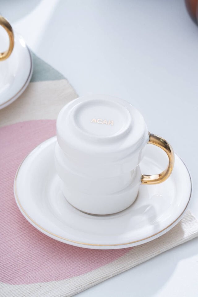 Marlow 6 Kişilik Kahve Fincan Takımı - 90 ml