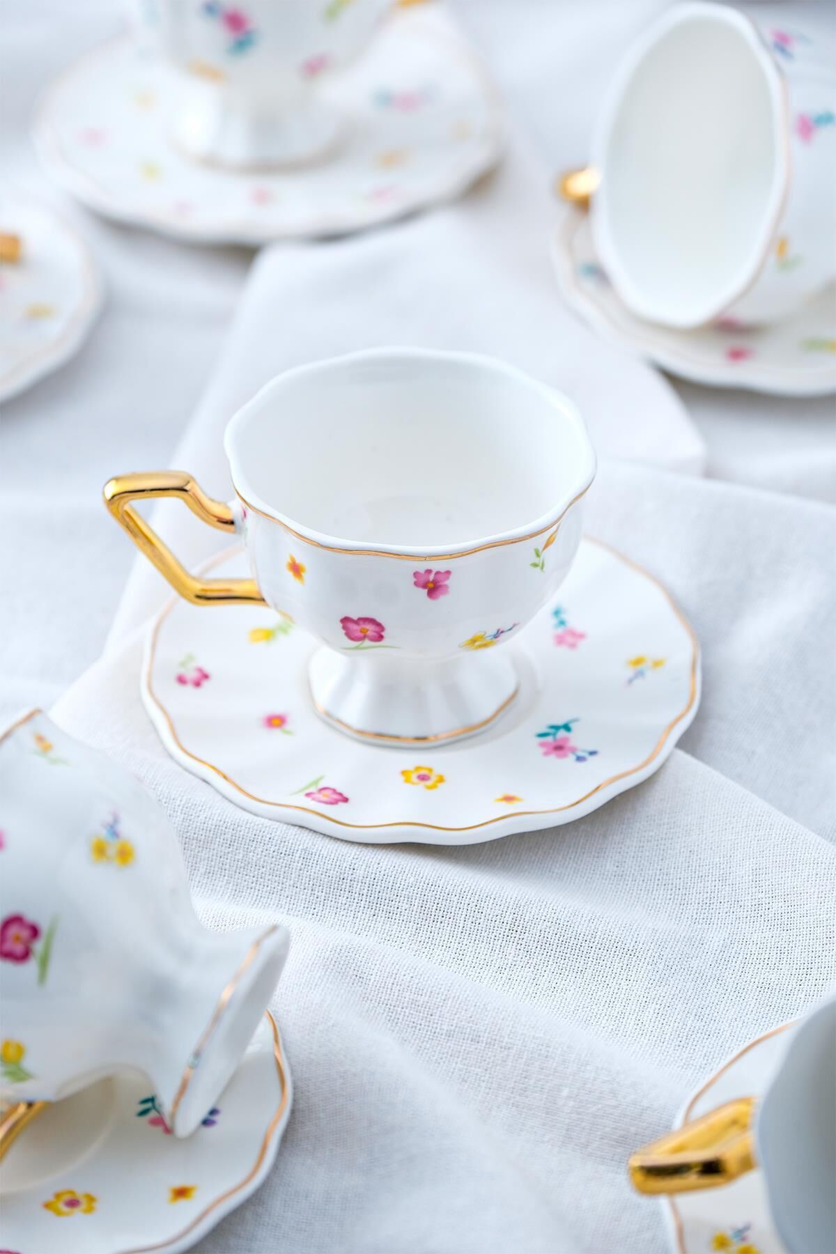 Camilla 6 Kişilik Kahve Fincanı Takımı - 90 ml