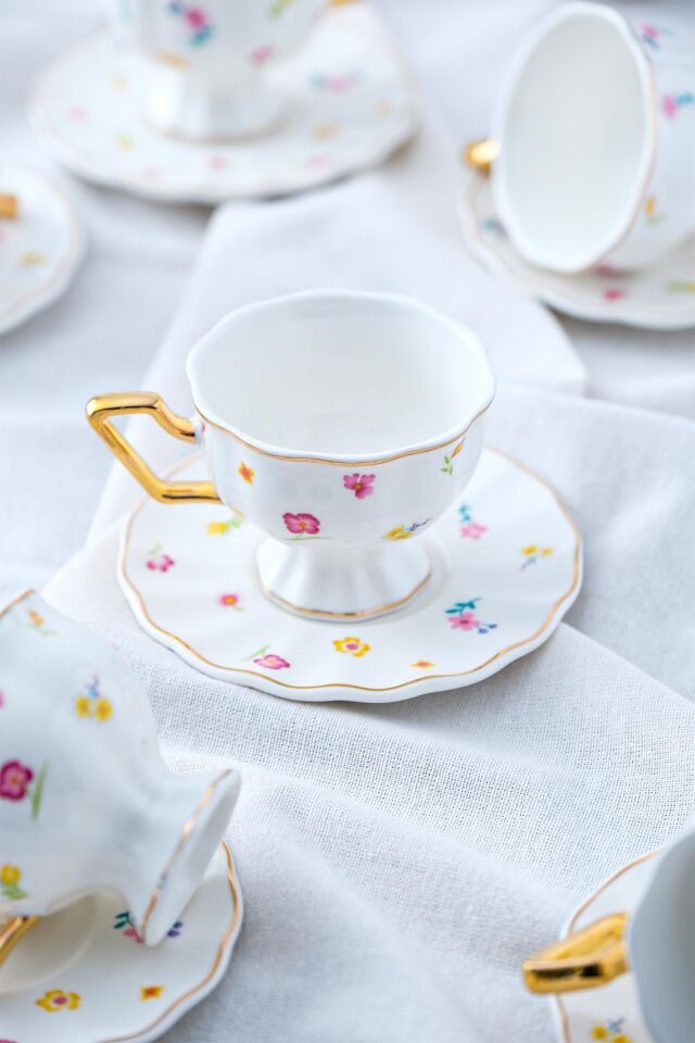 Camilla 6 Kişilik Kahve Fincanı Takımı - 90 ml