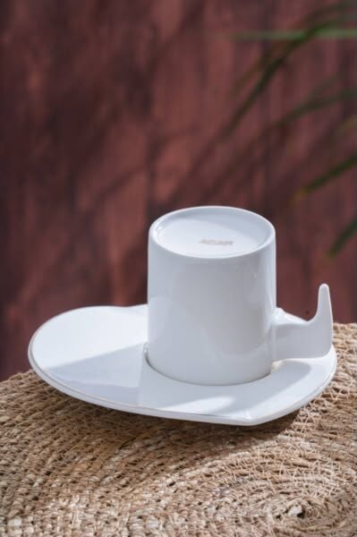 ACAR Mira 6 Kişilik Kahve Fincanı Takımı - 90 ml