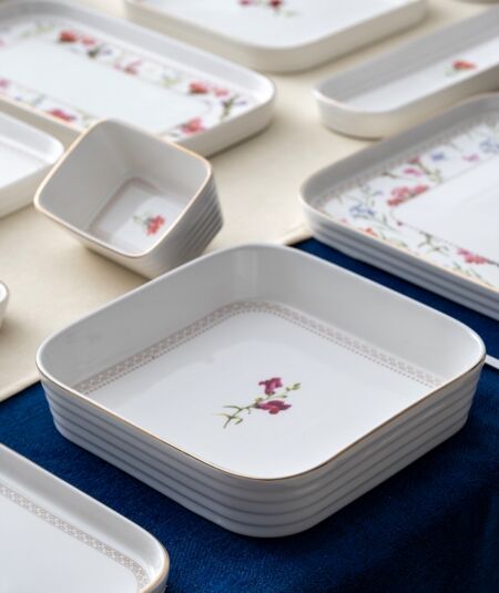 ACAR ARİA 6 KİŞİLİK 45 PARÇA YEMEK TAKIMI & KAHVALTI TAKIMI