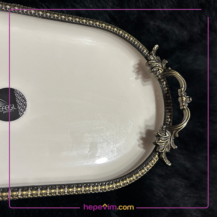 EFEGİL Frame Antik Kulplu Küçük Oval