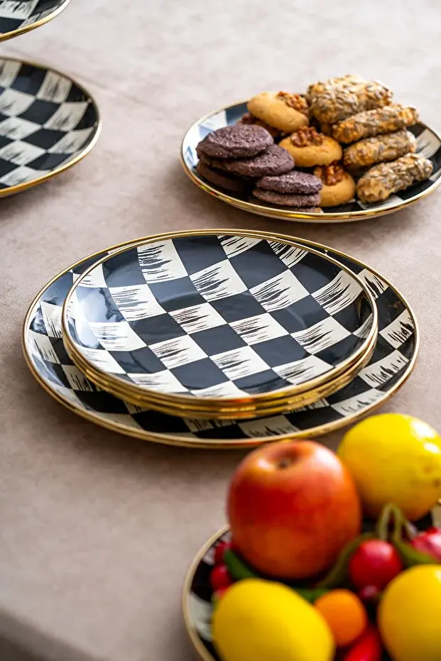 ACAR QUALİTA KING 7PRÇ PASTA SERVİS SETİ