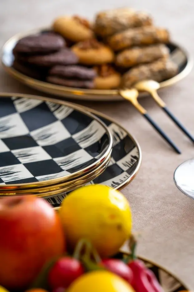 ACAR QUALİTA KING 7PRÇ PASTA SERVİS SETİ