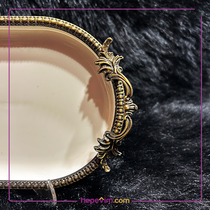 EFEGİL Frame Antik Kulplu Küçük Oval