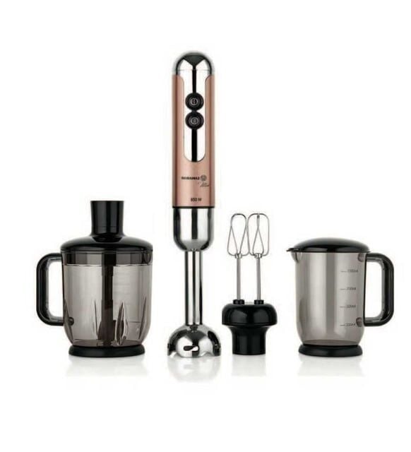 Korkmaz Mia Mega A447-09 Rosagold/Krom Blender Set