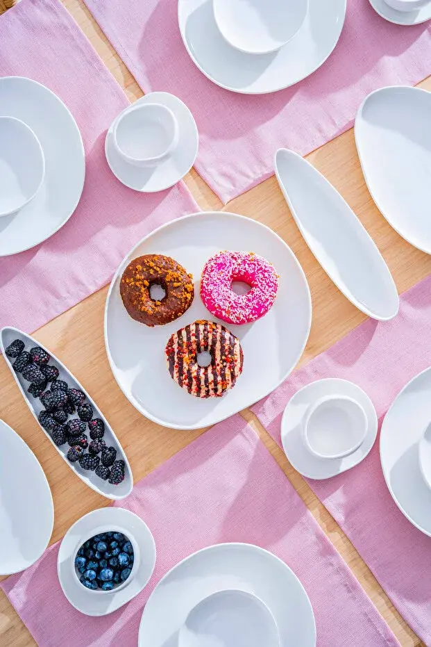 ACAR PLANET COLLECTİON 27 PRÇ PORSELEN YEMEK TAKIMI