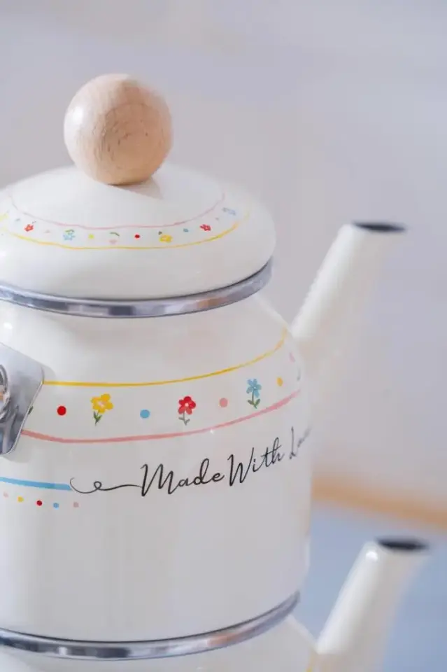 ACAR MADE WITH LOVE ALT ÜST EMAYE MİNİ DEMLİK