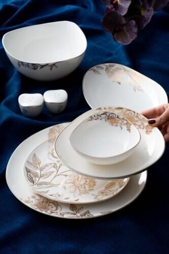 ACAR BLANCA PORSELEN 6 KİŞİLİK 29 PARÇA YEMEK TK