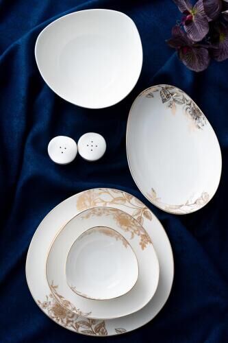 ACAR BLANCA PORSELEN 6 KİŞİLİK 29 PARÇA YEMEK TK