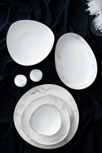 ACAR DARCIE PORSELEN 6 KİŞİLİK 29 PARÇA YEMEK TK