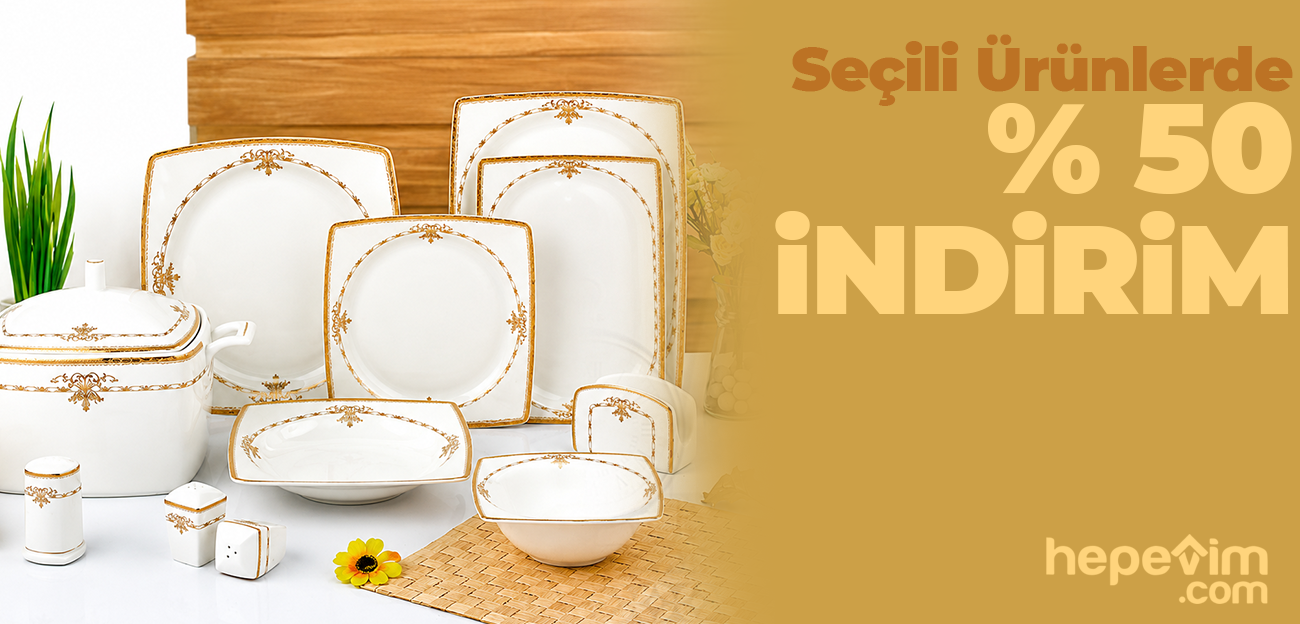 % 50 İndirim